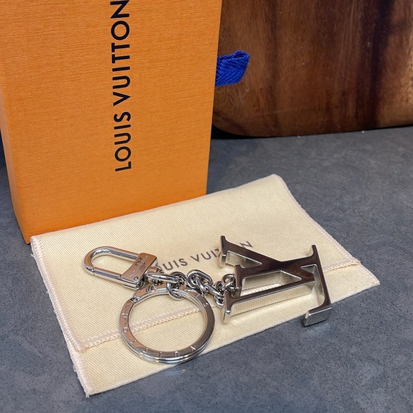 LV Initials Key Holder Bag Charm - Picture 1 of 9